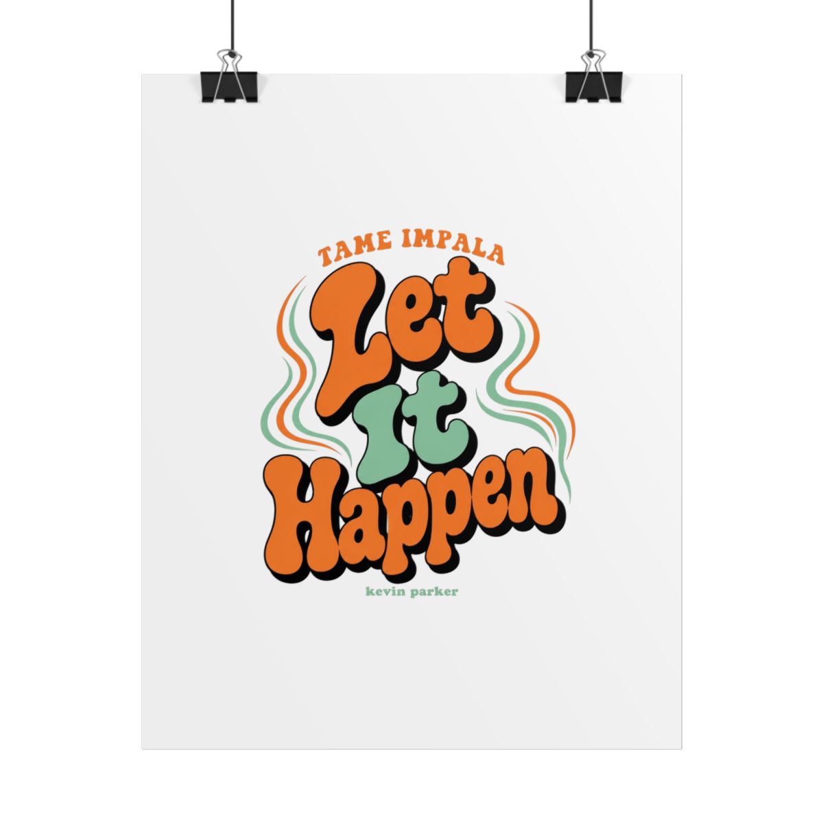 Tame Impala "Let It Happen" Poster - Tame Impala official Posters & Wall Art merch
