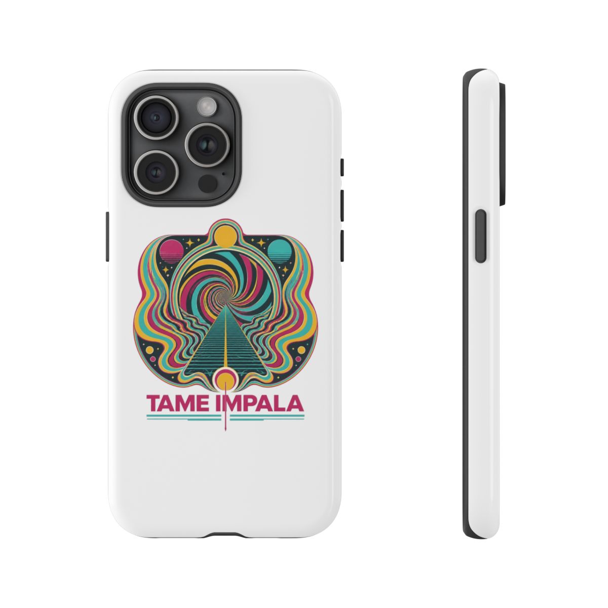Tame Impala "Currents" Phone Case - alternate angle 3, merchandise
