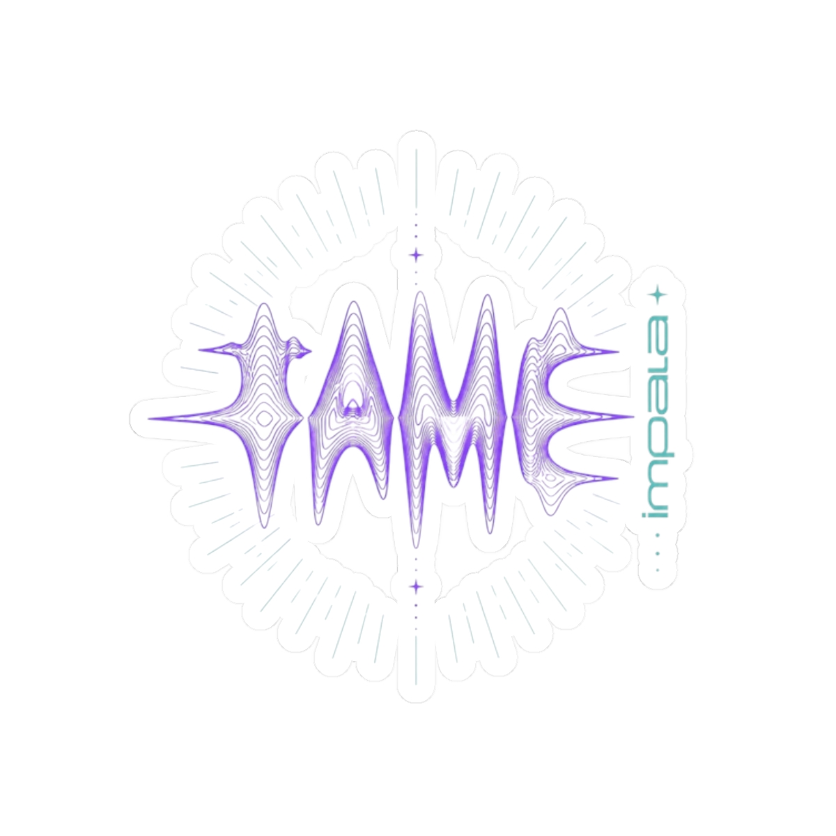 Tame Impala "IMPALA" Sticker - Official Stickers merchandise