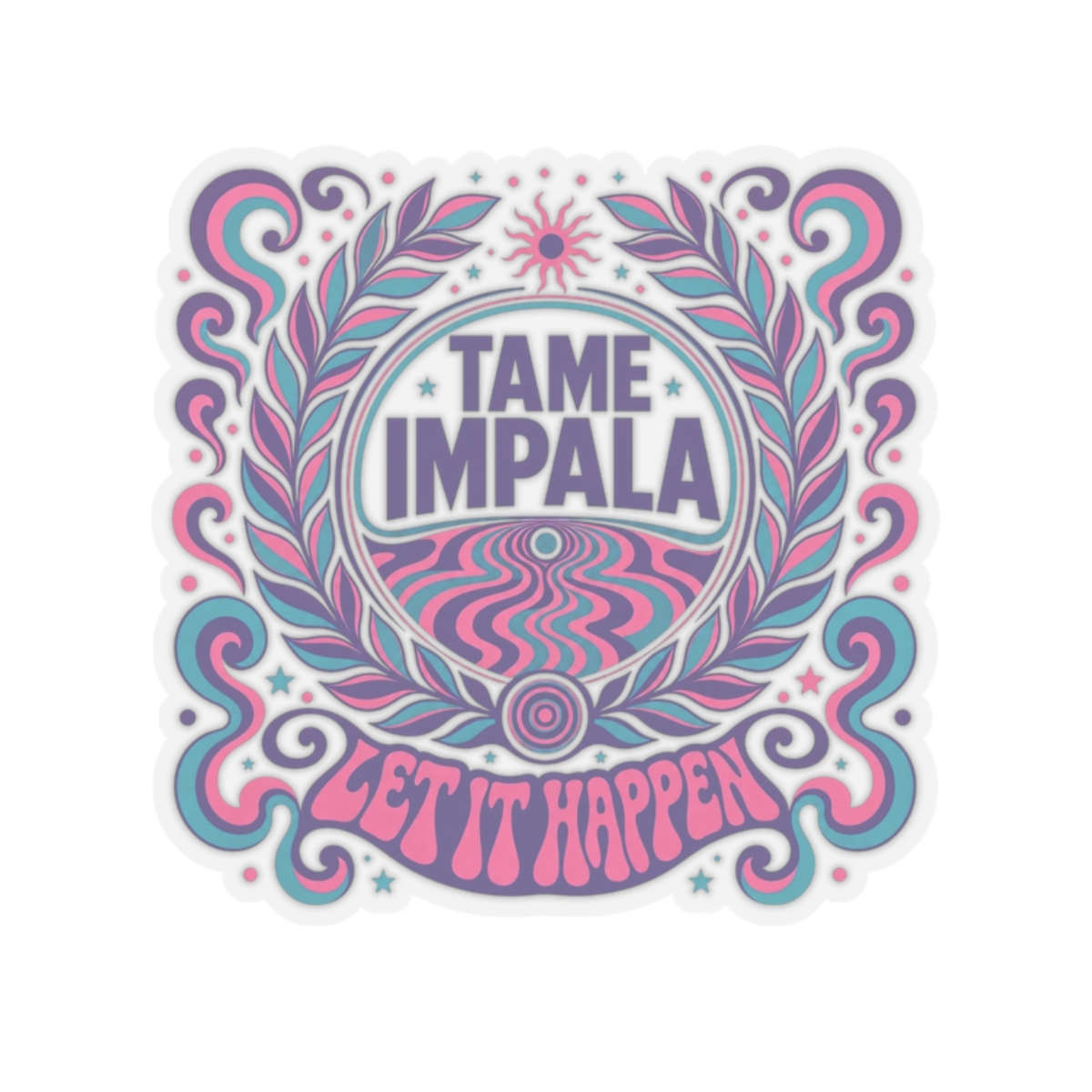 Tame Impala "Let It Happen" Sticker
