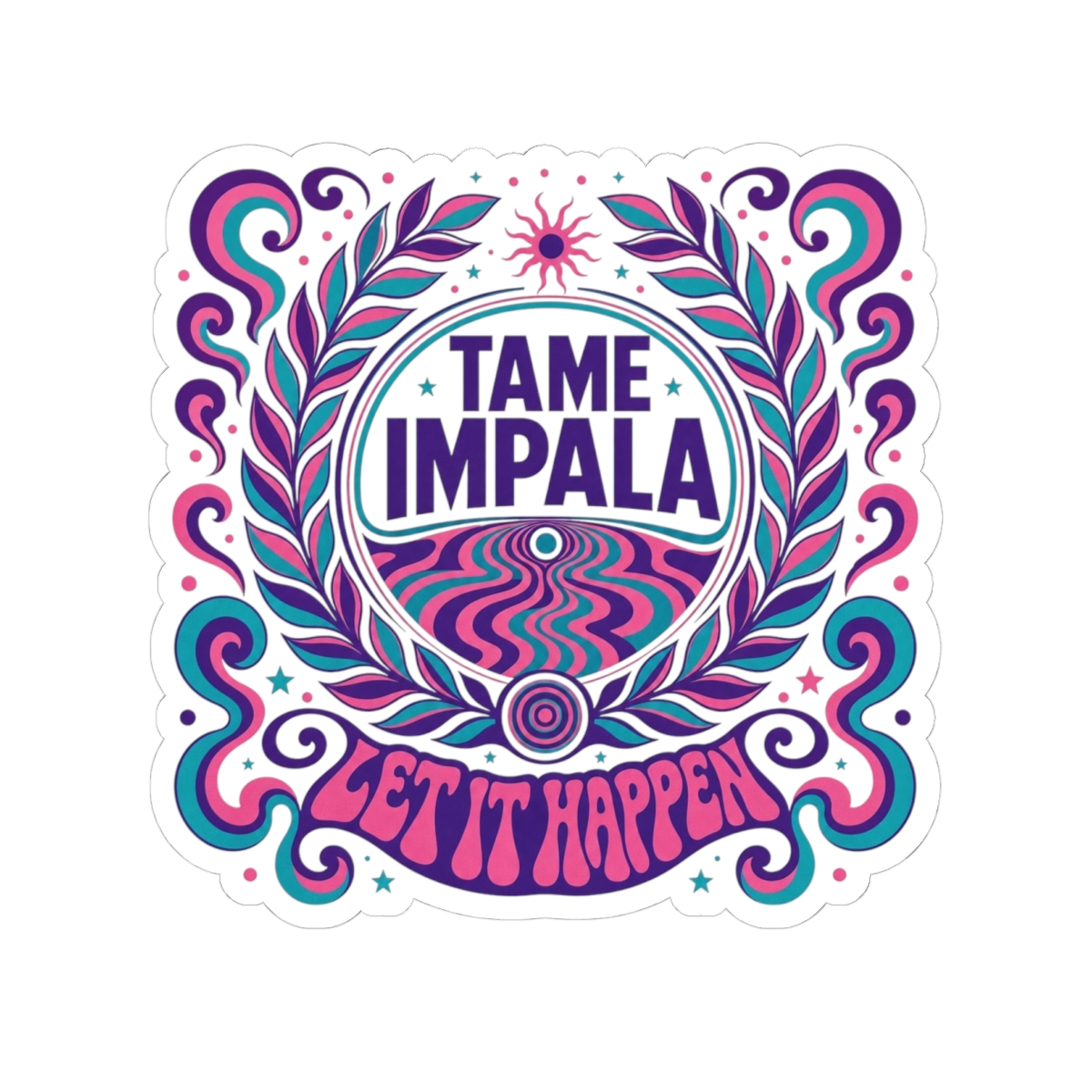 Tame Impala "Let It Happen" Sticker