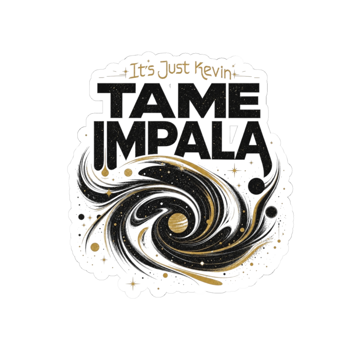 Tame Impala "Just Kevin" Sticker - alternate angle 2, merchandise