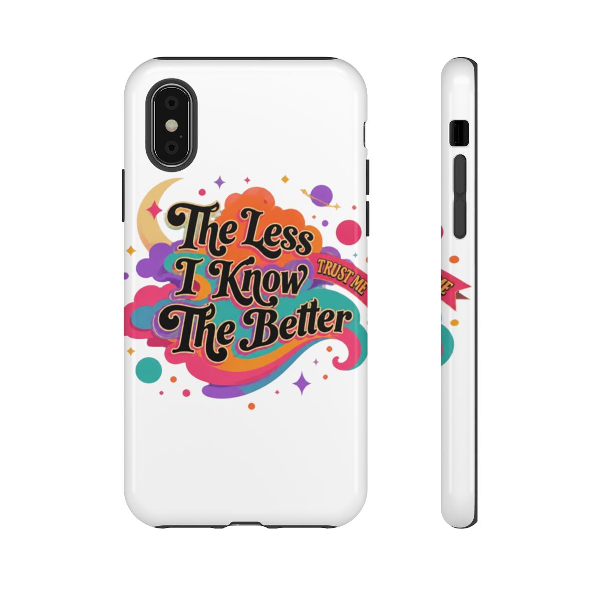 The Less I Know The Better Retro Graphic By Tame Impala Phone Case - alternate angle 4, merchandise